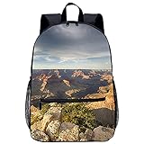 3D Tiere Print Daypack Freizeit Rucksack der Grand Canyon geeignet für Jungen, Grund- und Mittelschüler Größe: 45x30x15 cm/17 Zoll Anime S