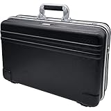 HEMMDAL Hartschalenkoffer, schwarz – flexible Fächer, leer – robuster ABS Koffer/Tragekoffer – inkl. Tragegurt – vielseitiger Werkzeugkoffer für Monteure, Elektrik