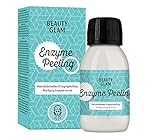 BEAUTY GLAM - Enzyme Peeling Porenverfeinerndes Enzympeeling für das Gesicht, Exfoliator für empfindliche Haut geeignet - Vegan, silikonfrei, ohne Farbstoffe, ohne Parfum, Made in Germany - 35g