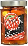 Feinkost Dittmann Pepperballs gefüllt mit einer Frischkäsezubereitung, 2er Pack (2 x 290 g)