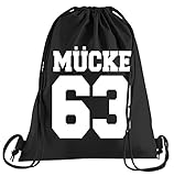 Mücke 63 Sportbeutel – bedruckter Beutel – eine schöne Sport-Tasche B