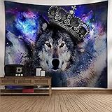 NHhuai Wandteppich Tapestry Wanddeko für Kinderzimmer Wohnzimmer Schlafzimmer auch als Yogamatte Bedrucktes Traumtier-Wandbehang-S