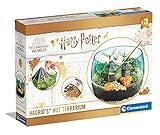 Clementoni 19248 Harry Potter Terrarium, Set mit Zubehör für ein Miniatur-Ökosystem, Spielzeug zum Aufziehen von Pflanzen, ideal als Geschenk, Baukasten für Potterheads ab 7 J