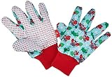 moses 16065 Gartenhandschuhe für Kinder, Mehrfarbig, 2 Stück (1er Pack)