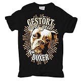 Männer und Herren T-Shirt Boxer - gestört Aber g