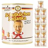 12x Original Schulküche Schulküchen Soljanka - Ostprodukte und Ostw