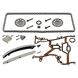 febi bilstein 33082 Steuerkettensatz für Nockenwelle, mit Gleitschienen und Kettenspanner , 1 Stück