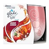 Glade by Brise Duftkerze, Meeresatmosphäre Winter Douceur Apfel/Zimt 120 g – 3 Stück