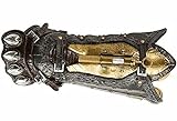 ODEUXS Assassin's Creed Shuriken Syndicate COSPLAY1:1 Waffenstütze Hidden Arrow Wristband Passende Hidden Blade kann ca. 17 cm ausgeworfen w