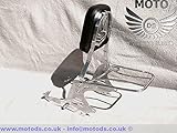 Sissy Bar Beifahrer Rückenlehne + Gepäck hinten Rack Yamaha XV 535 Virag