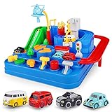 Correct Track Cars Spielzeug Rennstrecke Auto Spielzeug Ab 3 4 5 6 7 8 Jahre Spielzeug Abenteuer Auto Parkgarage Für Kinder Jungen Mädchen Vorschule Lernspielzeug Kinder Über 3 J