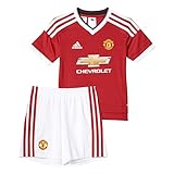 adidas MUFC H Mini Kinder-Trainingsanzug für 5- bis 6-Jährige Rojo/Blanco/