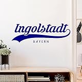 Ingolstadt Bayern Wandtattoo Wandaufkleber Wall Stick