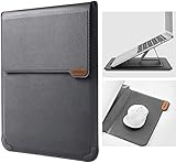 Nillkin Laptop Sleeve 15.6 Zoll, Laptop Briefcases mit ständer and Mauspad Computer-Stoßfeste Tasche für MacBook Pro 16 '/ 15' 15,6 'Dell Lenovo HP Asus Acer Samsung Sony Chromebook Computer, Schw