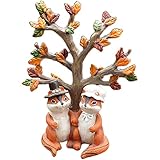 SDBRKYH Eichhörnchen Modell Dekoration, Cartoon Niedlichen Tier Figur Dekorative Harz Handwerk Garten Outdoor Desktop Fun Sammlung Dek