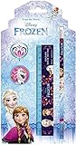 Die Eiskönigin - Frozen - Schreib Set Schreibset - tolles Geschenk für den Schulanfang Schultüte (Mehrfarbig 4 Teile)