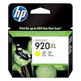 HP 920XL Gelb Original Tintenpatrone mit hoher Reichw