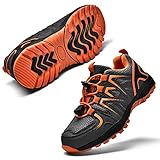 Jungen Wanderschuhe Mädchen rutschfest Trekkingschuhe Outdoorschuhe Kinder Atmungsaktiv Halbschuhe Trail Running S