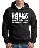 TShirt-People Läuft bei Mir. Kapuzenpullover Herren XXXXL Schw