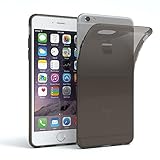 EAZY CASE Hülle kompatibel mit iPhone 6 / 6S Schutzhülle Silikon, Ultra dünn Slimcover, Handyhülle, Silikonhülle, Backcover, Transparent/Durchsichtig,