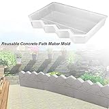 Betonform Schalungsform Gießform Plastikformen für Beton, Naturstein Klinker Wandverkleidung/Wandverblender Verblendsteine für innen/außen 40 x 26 x 6