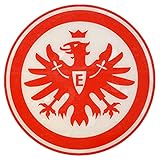 Eintracht Frankfurt Aufkleber - Logo innen rot - Sticker, Autoaufkleber SGE - Plus Lesezeichen I Love Frank