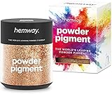 Hemway Pulver-Pigment-Topf, 15 g, metallisches Kupfer, Mehrzweck-Mica, Kosmetik, Sicherheit, Körper, Nägel, Kunst, Handwerk, Epoxidharz, Becher, Schmelzwachs, PU-Farb