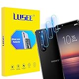 Lusee 3 Stück Panzerglas Kamera für Sony Xperia 1 II Kamera Glas [Anti Kratzer] [Anti Fingerabdruck] Panzerglas Kameraschutz Folie Sony Xperia 1 II Kamera S