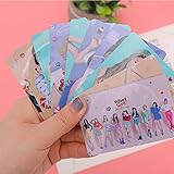 BLOUR 10 PCS/Set K-POP ZWEIMAL Album was ist Liebe Sticky Photo Cards Crystal Card Aufkleber   für Fans Geschenk