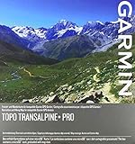 Garmin Karten TOPO Transalpine+ PRO-topografische Vektorkarte zum Wandern und Radfahren für die östlichen Alpen im Maßstab 1:25.000, schwarz, M