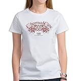 CafePress Charmed: The Power of Three Heart Classic T-Shirt Gr. M, weiß