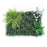 XIAOUXING Künstliche Outdoor-Pflanzen, UV-beständig, 60 x 40 cm, tropische Pflanzen, Blätter, Kunstpalme, Laub, Rasen, Kunstrasen, Kunststoffpflanzen, Sward für Hochzeit, Garten (Farbe: 2)