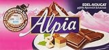 Alpia Schokolade Edel Nougat, 20er Pack (20 x 100 g)