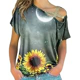 XTBFOOJ Blusen Schnittmuster Tunika Bluse Festlich Oberteile for Mädchen Hemdbluse Altrosa Tops Blusen Schulterfrei Tunika Grau Bluse äRmellose Oberteile LTB Hemdbluse Tank Top