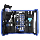 ORIA Feinmechanik Schraubendreher Set, 86 in 1 Präzision Mini Schraubenzieher Set mit 56 Bits, Magnet Reparatur Tool Kit für Phone, Laptop, Tablet, Uhren, Elektronische Geräte, mit Tragbaren T