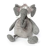 SIGIKID 39612 Trotty Blotty BeastsTown Elefant für Mädchen Jungen und Erwachsene Kuscheltier empfohlen ab 3 Jahren Grau/E