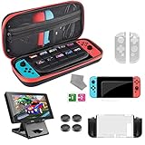 Diswoe&1 Accessories for Nintendo Switch - Goods Nintendo Switch Case, Hard Carrying Case/Protective Case for Sw