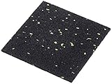 100 Stück 3 mm 90 x 90 mm Terrassenpad, Terrassenpads aus Gummi – Unterlagepads für die Unterkonstruktion ihrer Terrassen Balkon oder Gartenhü