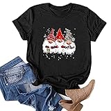 HHOP Weihnachten Weihnachts Hemd braun Pulli blusenbody Damen weiß Jumper Schuhe Grobstrick Pullover Damen Bluse Chiffon Damen Tshirt Damen Oversize Kurzarm schwarzes Hemd Damen eleg