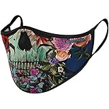 SMMASH Mundschutz Maske Wiederverwendbar, Hochwertiges Gesichtsmaske Waschbar, Multifunktional Trainingsmaske für Radfahren, Laufen, Staubschutzmaske für Damen, Herren (S/M, MURETE)