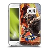 Head Case Designs Offiziell Offizielle Monster Hunter Rise Rathalos Grafiken Soft Gel Handyhülle Hülle kompatibel mit Samsung Galaxy S7