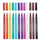 SouiWuzi Bunte Eyeliner Set Matte wasserdichte Gel Eyeliner Cosplay Lidschatten Crayon 12pcs für Schö