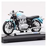 Boutique 1/18 Miniatur Für Triumph Bonneville 2002 Retro Cafe Racer Motorrad Modell Diecast & Toy Vehicle of Replicas F