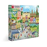 eeBoo Copenhagen 1000 Teile Puzzle für Erw