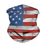 MOTOCO Schlauchschal Multifunktionstuch Sommer Kopftuch Atmungsakt Bandanas Dünn Motorrad Mundschutz Halstuch mit Muster für Damen und Herren(25X48CM.L)