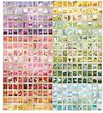 400Pcs Vintage Scrapbooking Papier Washi Stickers Deko Vintage Bastelpapier Dekopapier Designpapier Scrapbook Zubehör für Tagebuch Notizbuch DIY Kunst und Handwerk