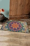 BOHORIA® Fußmatte - Schmutzfangmatte Outdoor Teppich Fußabtreter (Mandala, 45x70cm)