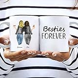 Freundinnen Memory Tasse | Beste Geschenk für Mutter oder besten Freund | Beste Freunde Personalisierte Tasse (1 Tasse für 16,95 Euro)