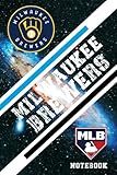 MLB Notebook : Milwaukee Brewers Daily Planner Notebook Gift Ideas Sport Fan | Thankgiving , Christmas Gift Ideas NHL , NCAA, NFL , NBA , ML #1