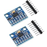 2 Stücke ADXL345 Beschleunigungsmesser 3-Achsen GY-291 Digitales Schwerkraft Sensor Modul ADXL345 3-Achsen Beschleunigung Modul Beschleunigung Neigung Kompatibel mit Arduino Raspberry